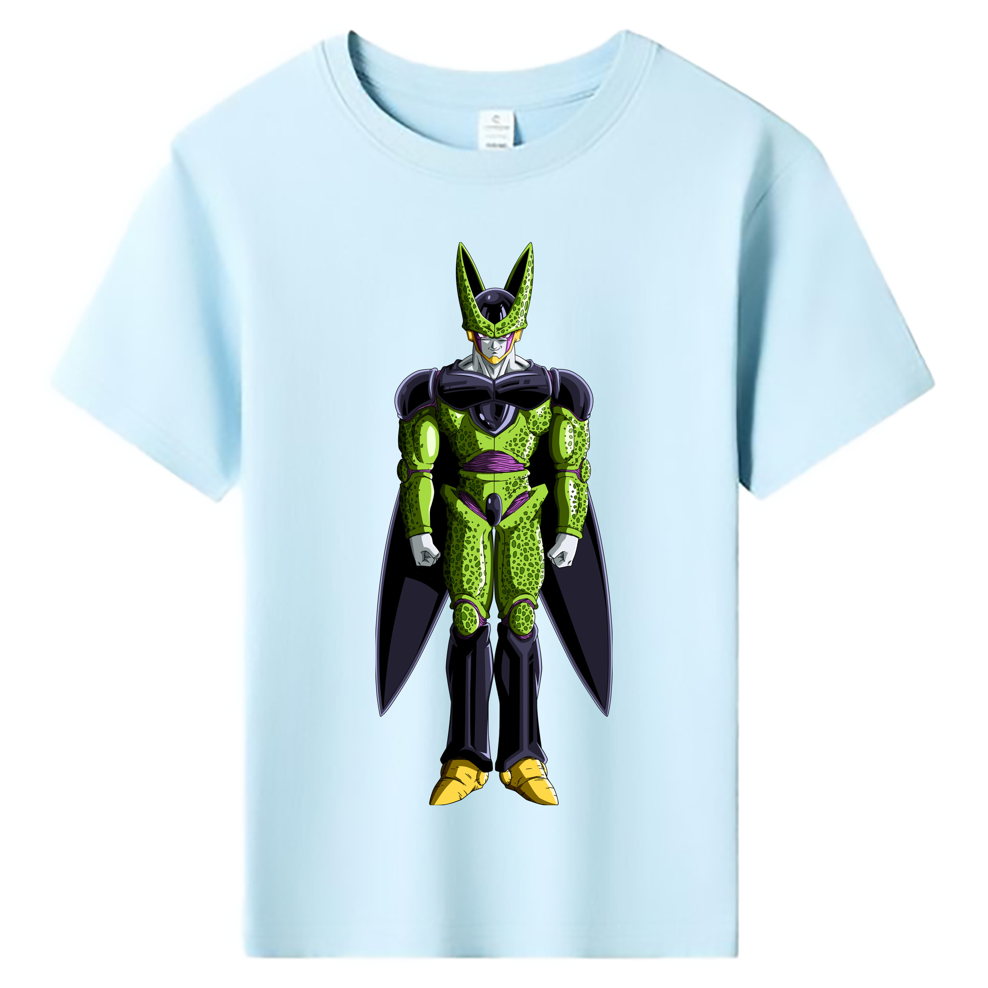 （画像用） ドラゴンボール セル DRAGON BALL Cell 綿100％キッズTシャツ（フロントプリント）